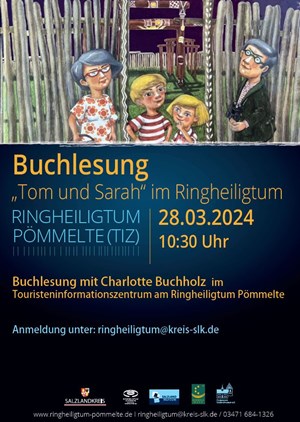 Buchlesung „Unterwegs mit Tom und Sarah - Abenteuer im Ringheiligtum Pömmelte" *